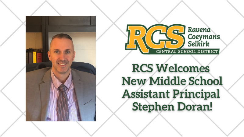 RCS Welcomes New Middle School Assistant Principal Stephen Doran