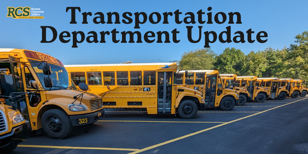 Transportation Department Update