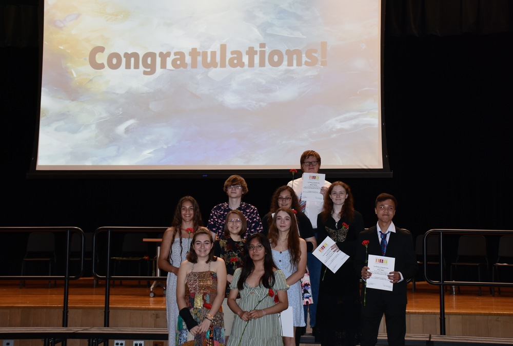 National Art Honor Society (NAHS) Inducted Members