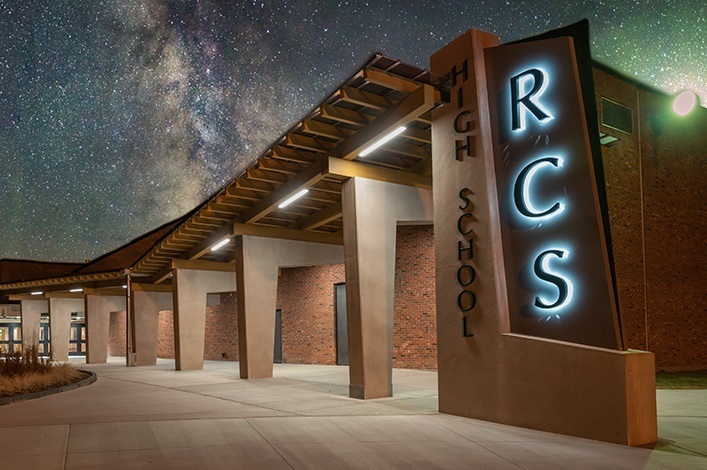 Picture of RCS High School Entrance