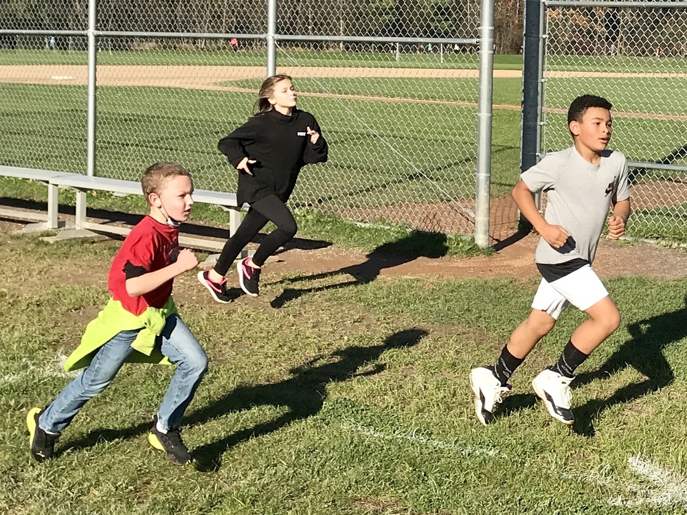 Students Running in Race