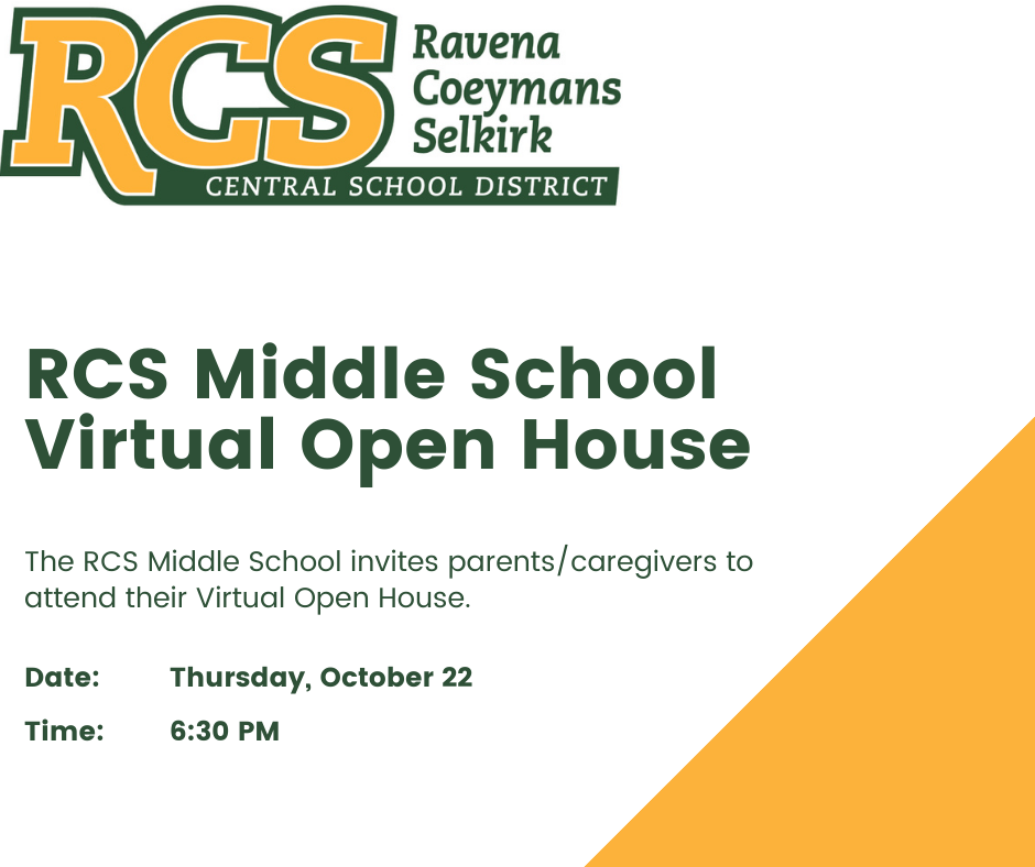 RCS Middle School Virtual Open House