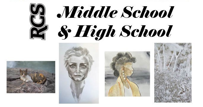 Upcoming Middle & High School Art Show on May 17