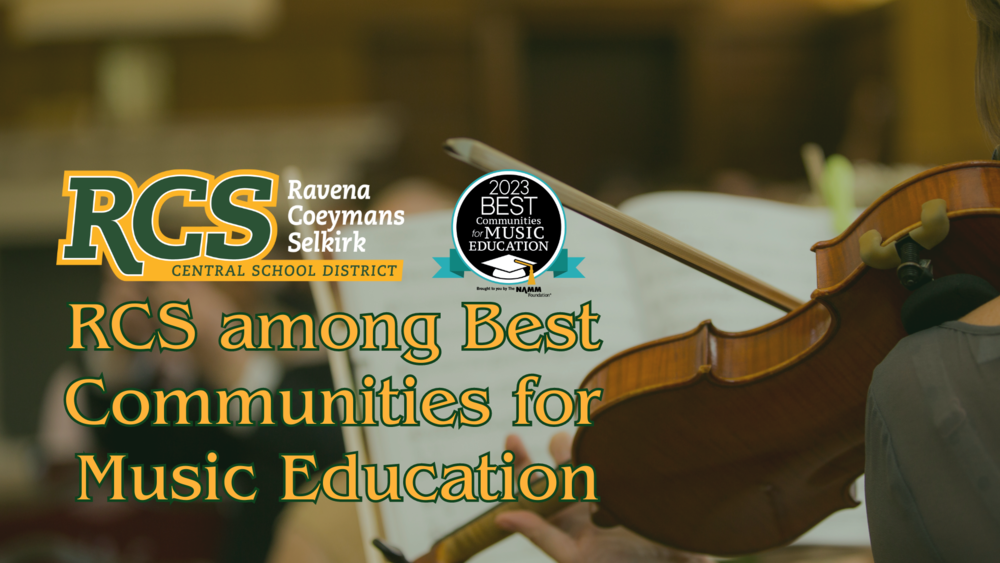 RCS among Best Communities for Music Education