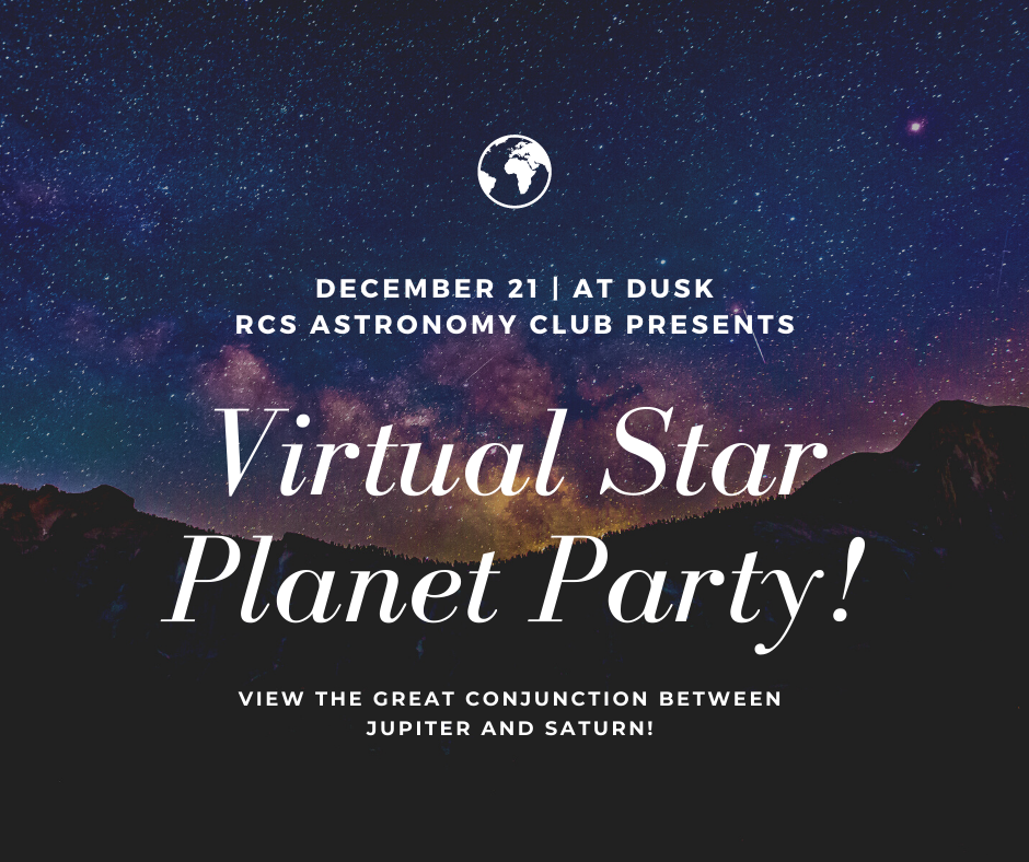 RCS Astronomy Club - Virtual Star Planet Party