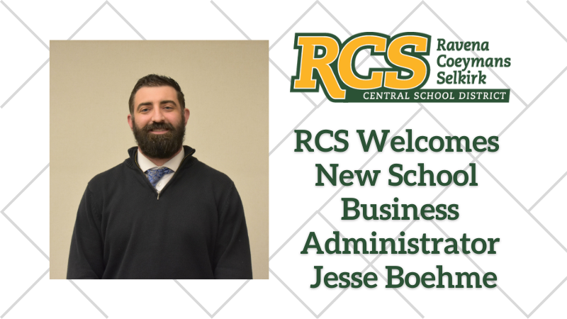 RCS Welcomes new School Business Administrator, Jesse Boehme