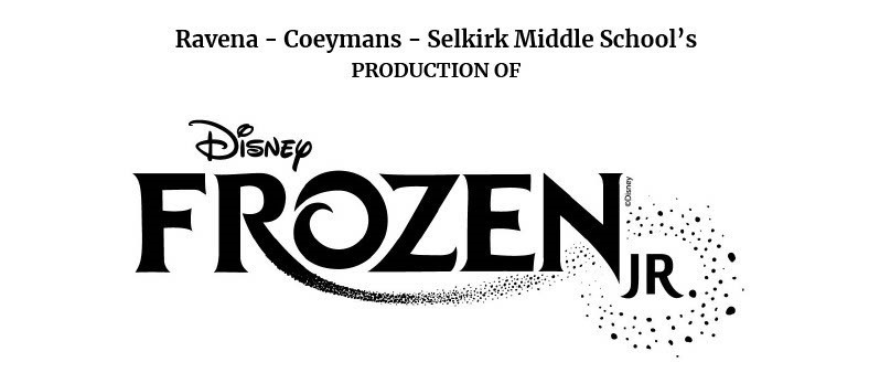 RCS Middle School Drama Club takes the HS Stage with Disney's Frozen Jr. on November 18, 19 & 20