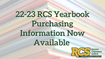 22-23 RCS Yearbook Purchasing Information Now Available