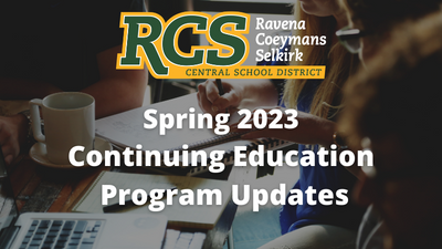 Spring 2023 Continuing Education  Program Updates