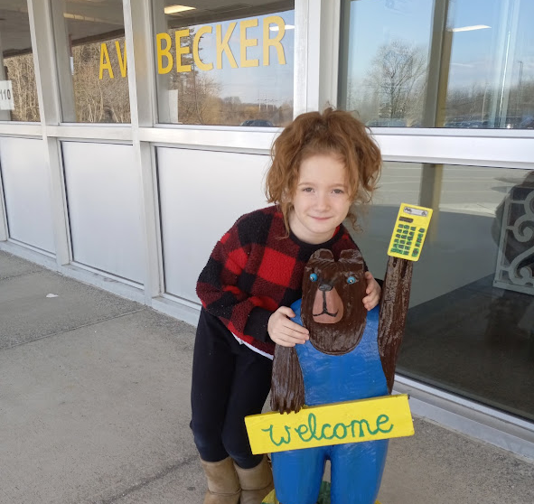 AWB Welcome Bear gets a mini-makeover! 