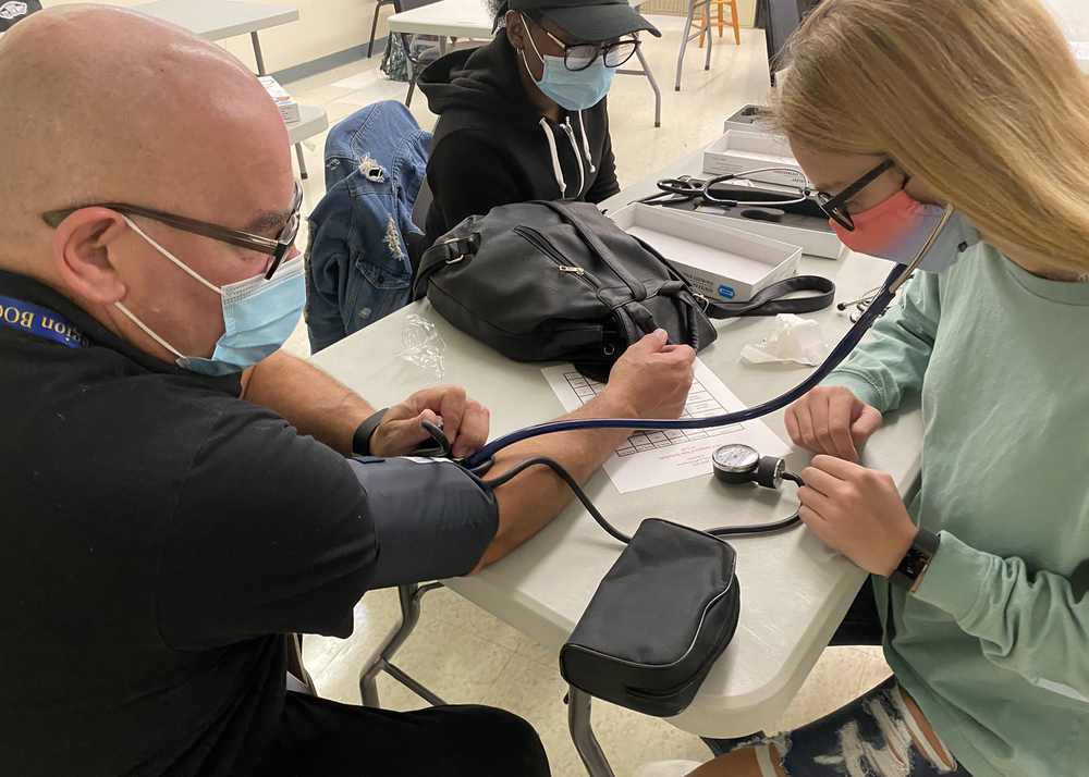 RCS senior participating in Capital Region BOCES CTE program.