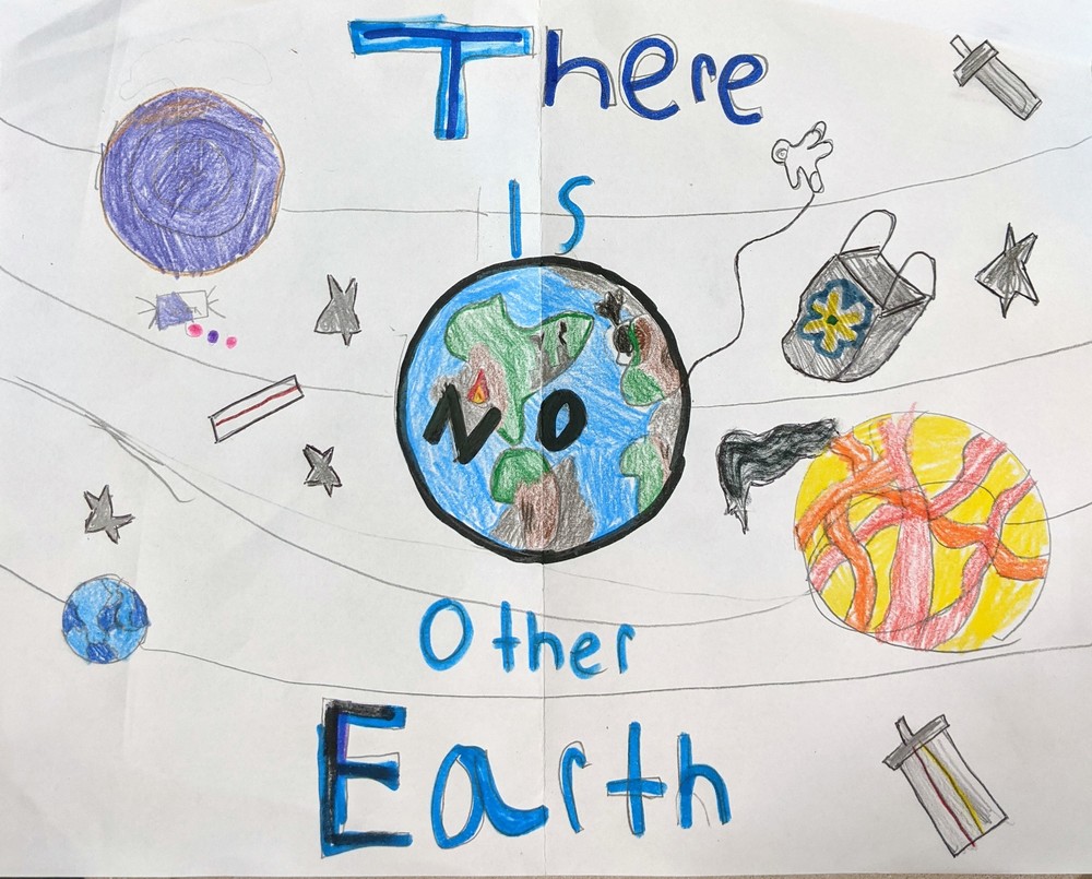 Earth Day artwork.