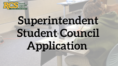 Superintendent Student Council Application 