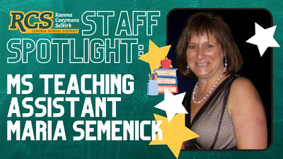 Staff Spotlight: Middle School Teaching Assistant Maria Semenick!