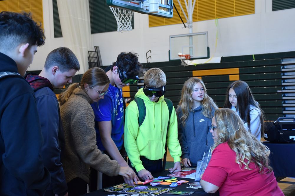 students at civics day 
