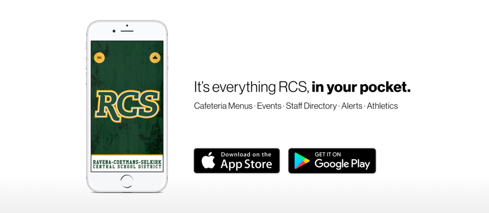 RCS Connects mobile app image.