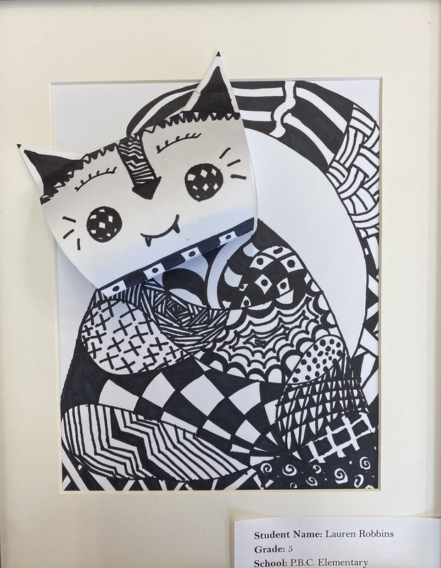 Black and white zentangle papiers peint